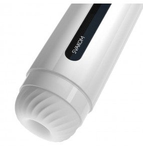 USA SVAKOM - Rotation Retractable Masturbator Cup (Chargeable - White)